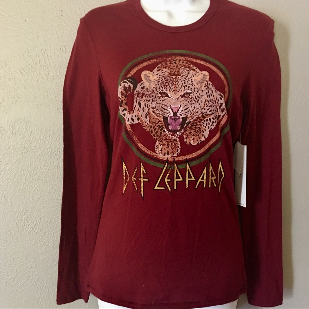 Def Leppard 1979 L/S JUNIOR Tee by Vinyl Icons